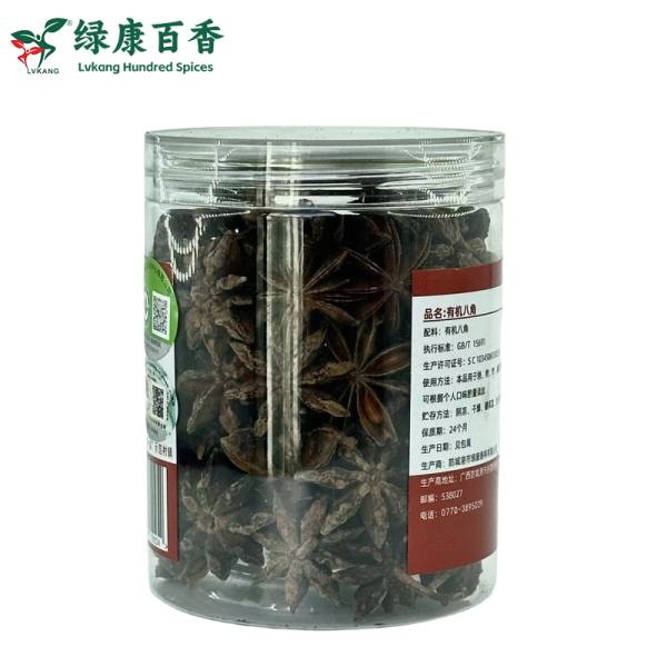 Smooth texture: Guangxi organic star anise - natural spices with no additives