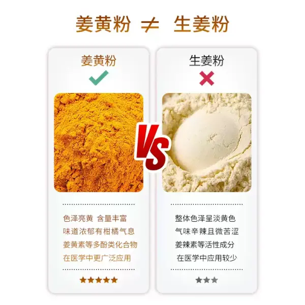 有机姜黄粉天然姜黄奶纯超级食物冲饮姜茶独立包装调料咖啡冲饮食用无添加 严选 | Seasoning powder | 多规格可选 / 快速发货 | 图2